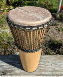 Ashiko hand drum available for purchase.